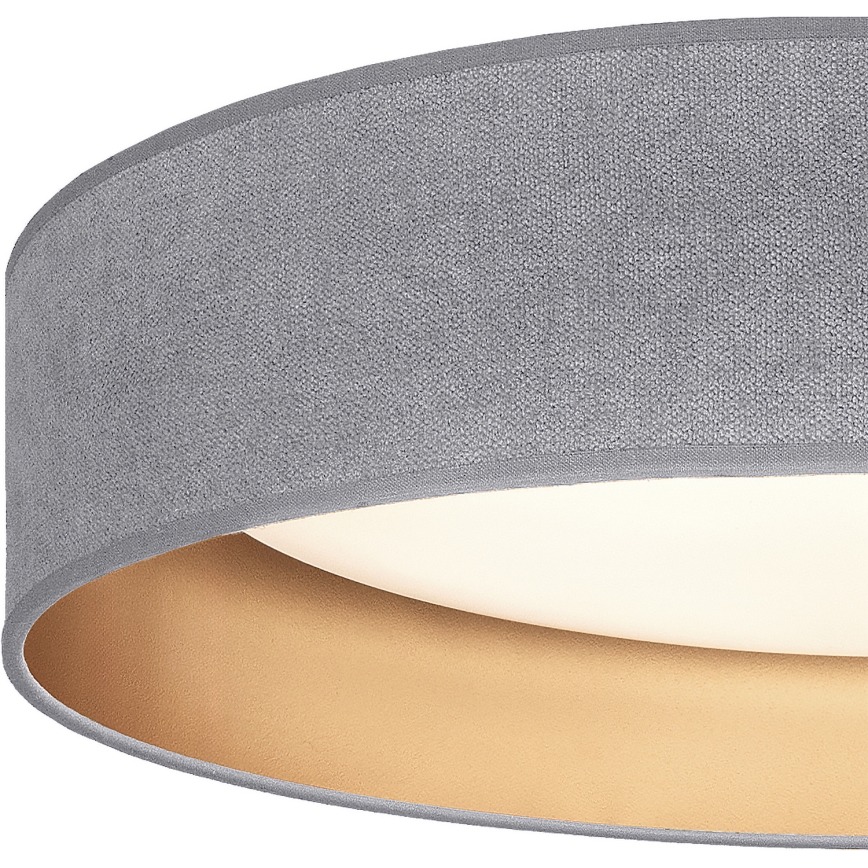 Brilagi - LED-laevalgusti VELVET SIMPLE LED/24W/230V 4000K läbimõõt 45 cm hall/kuldne