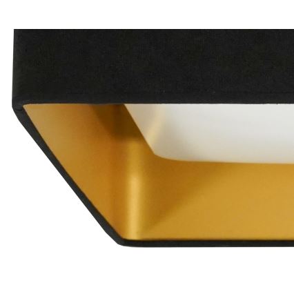 Brilagi - LED Laevalgusti VELVET SQUARE LED/24W/230V must