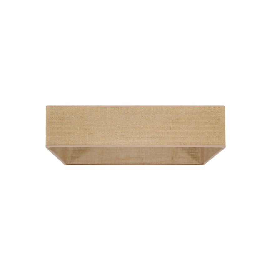 Brilagi - LED Laevalgusti VELVET SQUARE LED/24W/230V pruun