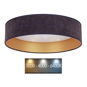 Brilagi - LED Laevalgusti VELVET STAR LED/24W/230V d. 40 cm 3000K/4000K/6400K hall/kuldne