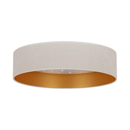 Brilagi - LED Laevalgusti VELVET STAR LED/24W/230V d. 40 cm 3000K/4000K/6400K kreemjas/kuldne