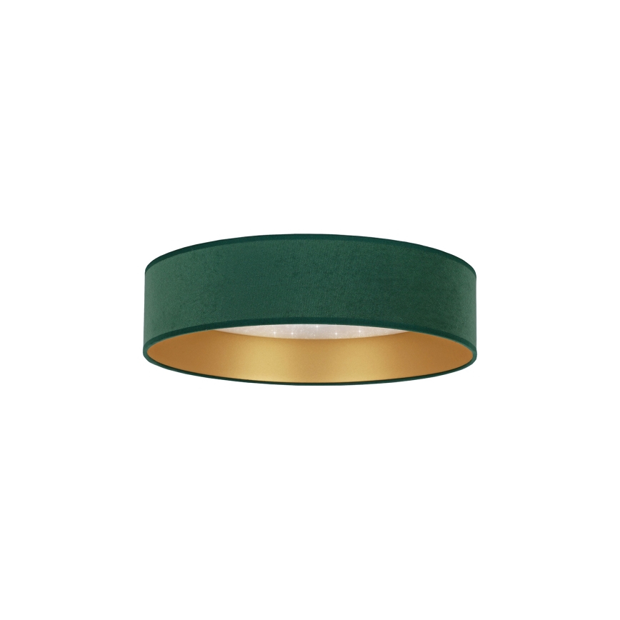 Brilagi - LED Laevalgusti VELVET STAR LED/24W/230V d. 40 cm 3000K/4000K/6400K roheline/kuldne