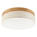 Brilagi - LED laevalt valgusti BELLADONNA LED/36W/230V diameeter 40 cm kreem/dub