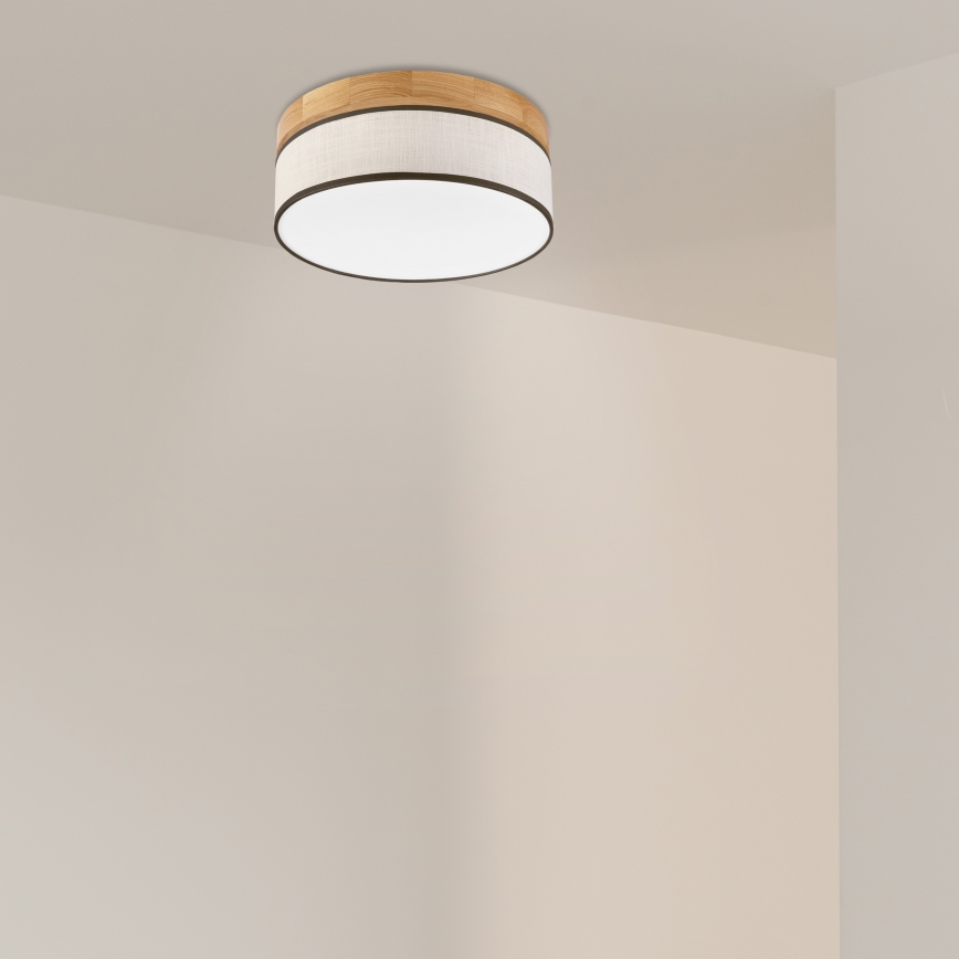 Brilagi - LED Lakkevalg BELLADONNA LED/20W/230V Ø 30 cm koor/ tamm