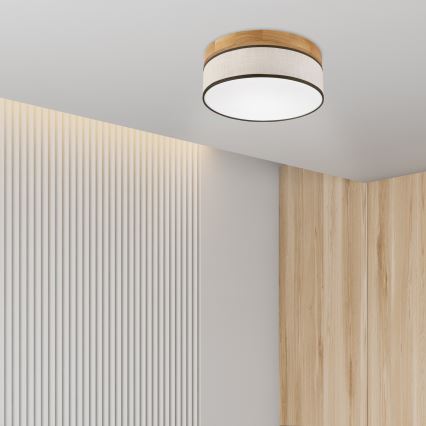 Brilagi - LED Lakkevalg BELLADONNA LED/20W/230V Ø 30 cm koor/ tamm
