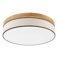 Brilagi - LED Lakkevalgusti BELLADONNA LED/36W/230V 50 cm kreem/ tamm