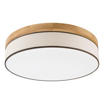 Brilagi - LED Lakkevalgusti BELLADONNA LED/36W/230V 50 cm kreem/ tamm
