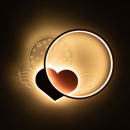 Brilagi - LED laste laelamp LOVE LED/48W/230V 3000/4500/6000K roosa