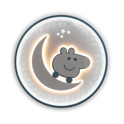 Brilagi - LED lastetoa laelamp PIGGY LED/70W/230V 3000/4500/6000K Ø 45 cm