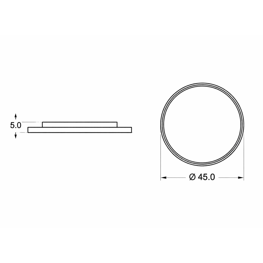 Brilagi - LED lastetoa laelamp PIGGY LED/70W/230V 3000/4500/6000K Ø 45 cm