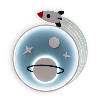 Brilagi - LED laste laelamp STARSHIP LED/64W/230V 3000/4500/6000K sinine