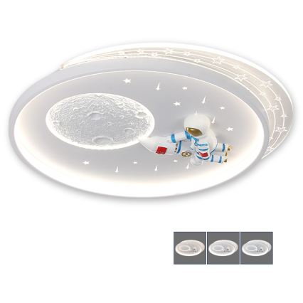 BRILAGI - LED lastetoa laelamp ASTRO LED/80W/230V 3000/4500/6000K 48x52 cm