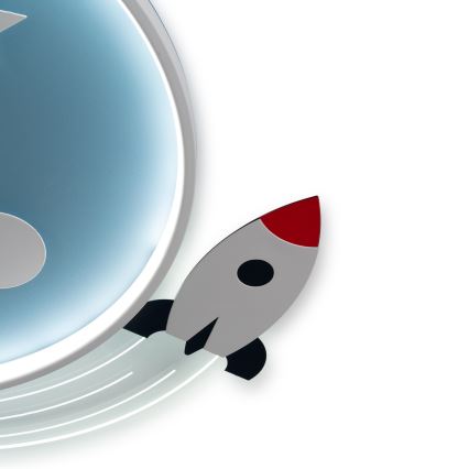 Brilagi - LED lastetoa laelamp STARSHIP LED/64W/230V 3000/4500/6000K sinine