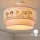 Brilagi - LED laste pinnapealne laelamp BOBO 1xE27/60W/230V läbimõõt 40 cm roosa/haldjad