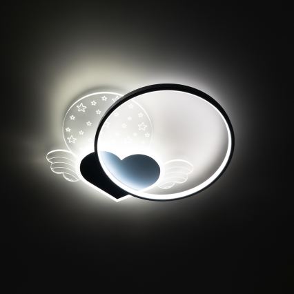 Brilagi - LED lastetoa laelamp LOVE LED/48W/230V 3000/4500/6000K sinine