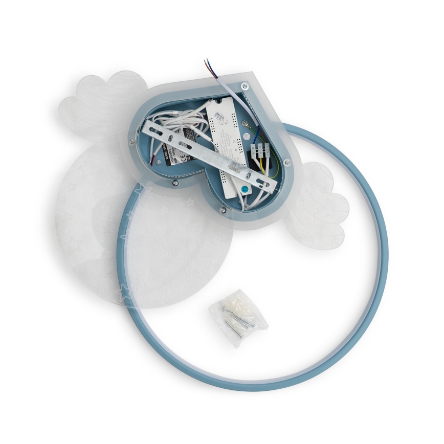 Brilagi - LED lastetoa laelamp LOVE LED/48W/230V 3000/4500/6000K sinine