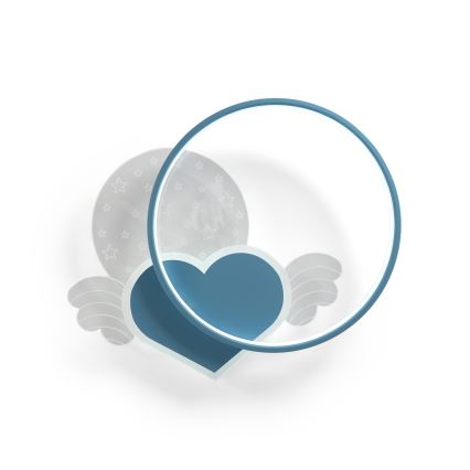 Brilagi - LED lastetoa laelamp LOVE LED/48W/230V 3000/4500/6000K sinine