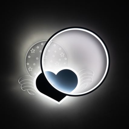 Brilagi - LED lastetoa laelamp LOVE LED/48W/230V 3000/4500/6000K sinine