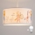 Brilagi - LED lastetoa rippvalgusti juhtmega BOBO 1xE27/60W/230V Ø 35 cm valge/loomamotiividega
