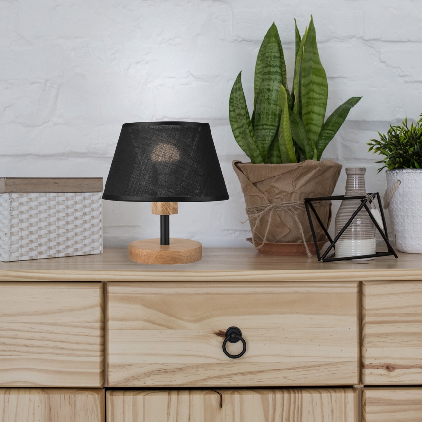 Brilagi - LED Laualamp ANTHONY 1xE14/40W/230V tamm/must