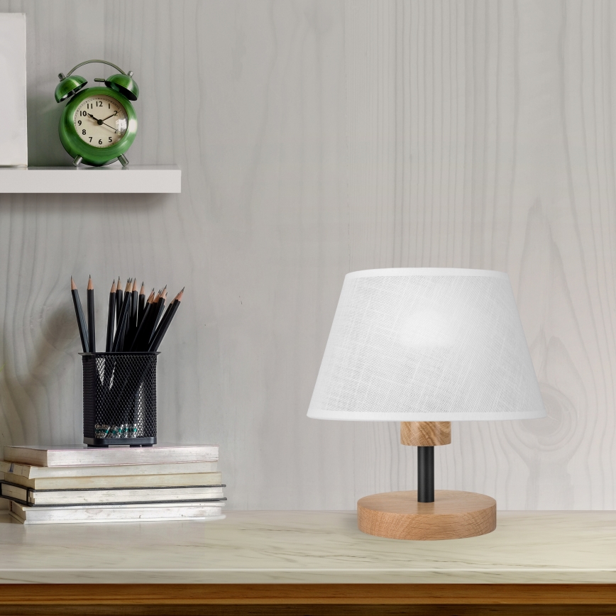 Brilagi - LED Laualamp ANTHONY 1xE14/40W/230V tamm/valge