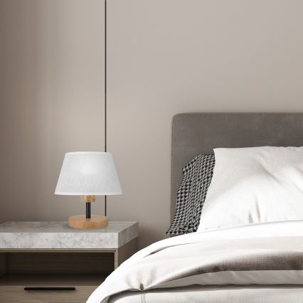 Brilagi - LED Laualamp ANTHONY 1xE14/40W/230V tamm/valge