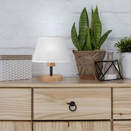 Brilagi - LED Laualamp ANTHONY 1xE14/40W/230V tamm/valge