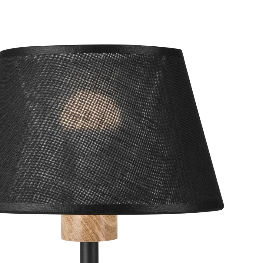 Brilagi - LED Laualamp ANTHONY 1xE27/60W/230V tamm/must