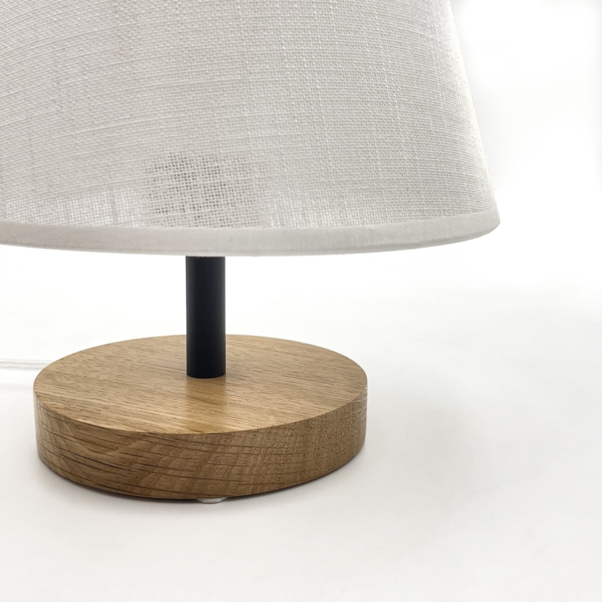 Brilagi - LED Laualamp ANTHONY 1xE27/60W/230V tamm/valge