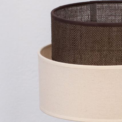 Brilagi - LED laualamp BOHO STYLE 1xE27/15W/230V kreem/pruun