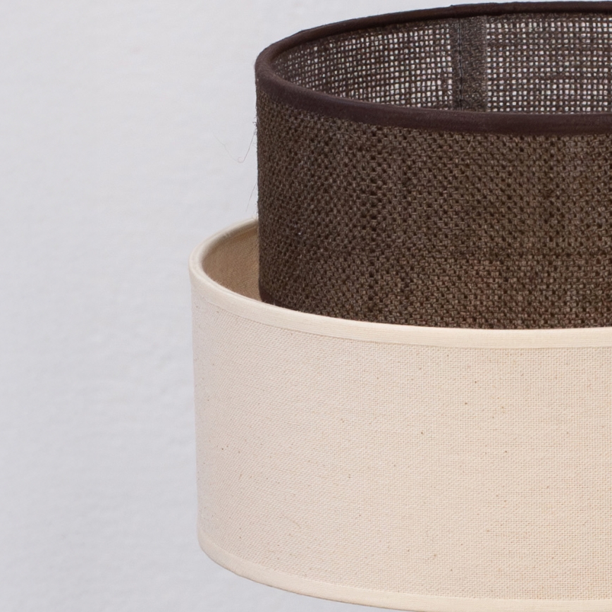 Brilagi - LED laualamp BOHO STYLE 1xE27/15W/230V kreem/pruun