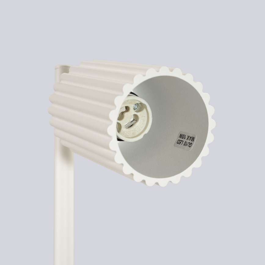Brilagi - LED laualamp CRESTO 1xGU10/10W/230V kreemvalge