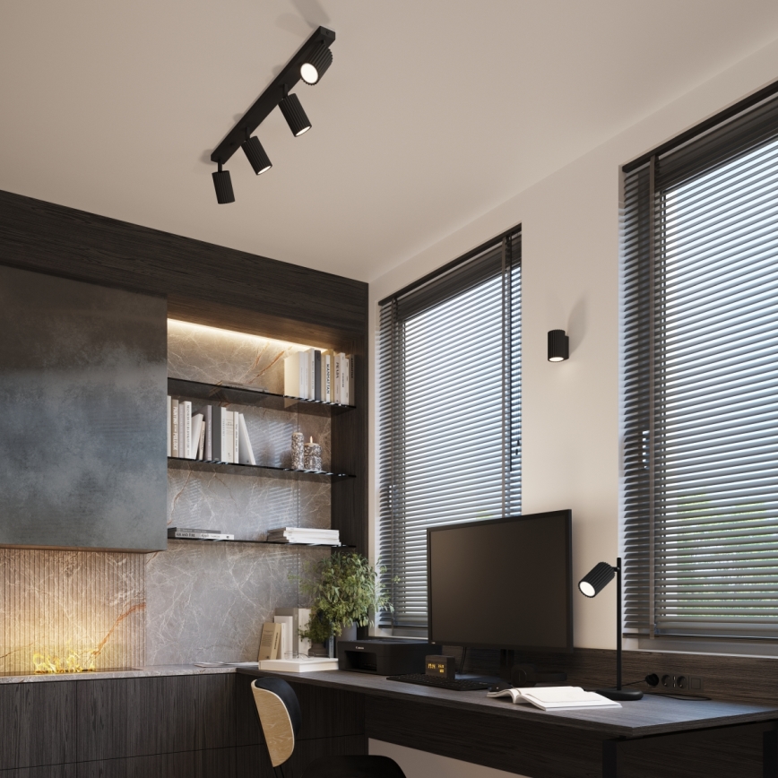 Brilagi - LED laualamp CRESTO 1xGU10/10W/230V must