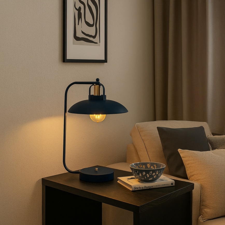 Brilagi - LED Laualamp FLAMENGO 1xE27/60W/230V sinine