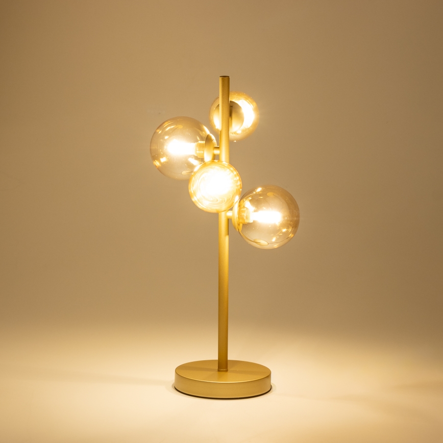Brilagi - LED Laualamp MILLA 4xG9/3W/230V kuldne