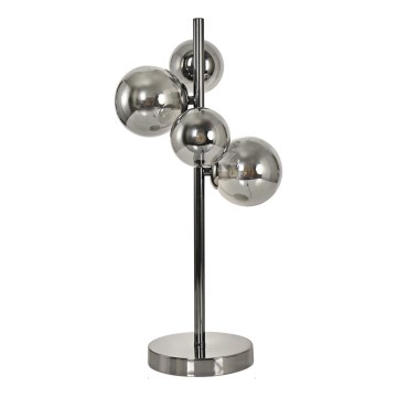 Brilagi - LED Laualamp MILLA 4xG9/3W/230V läikiv kroom/suitsune