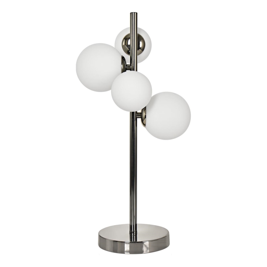 Brilagi - LED Laualamp MILLA 4xG9/3W/230V läikiv kroom/valge