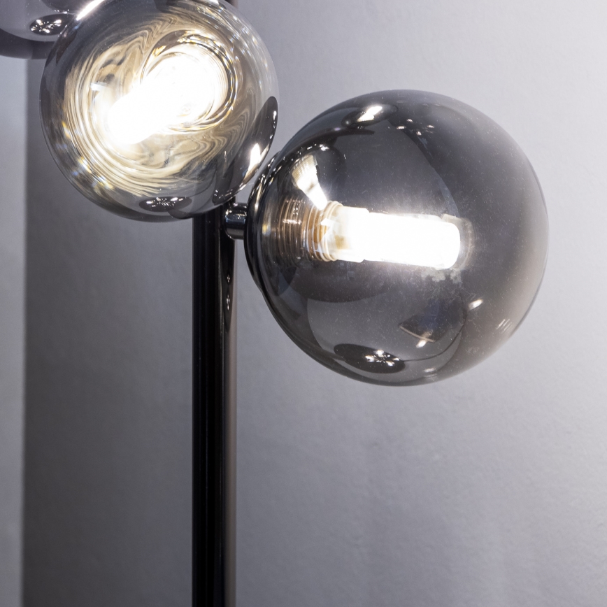 Brilagi - LED laualamp MILLA 4xG9/3W/230V must kroom/suitsune