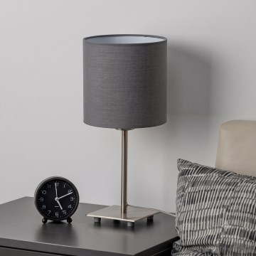 Brilagi - LED laualamp NUBILA 1xE27/60W/230V antratsiit