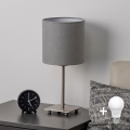 Brilagi - LED laualamp NUBILA 1xE27/60W/230V helehall