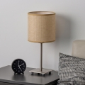 Brilagi - LED laualamp NUBILA 1xE27/60W/230V helepruun