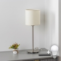 Brilagi - LED laualamp NUBILA 1xE27/60W/230V kreemivärvi