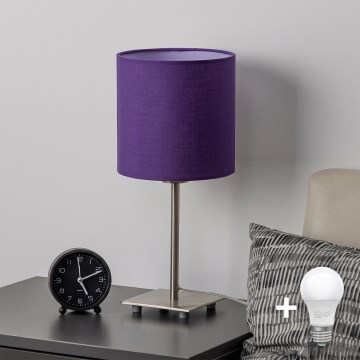 Brilagi - LED laualamp NUBILA 1xE27/60W/230V lilla
