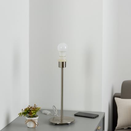 Brilagi - LED-laualamp NUBILA 1xE27/60W/230V pruun