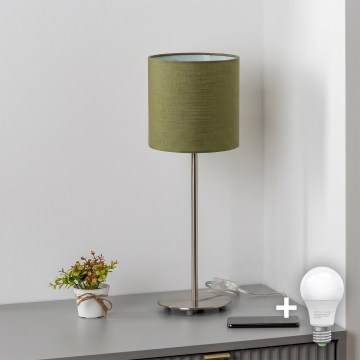 Brilagi - LED laualamp NUBILA 1xE27/60W/230V roheline
