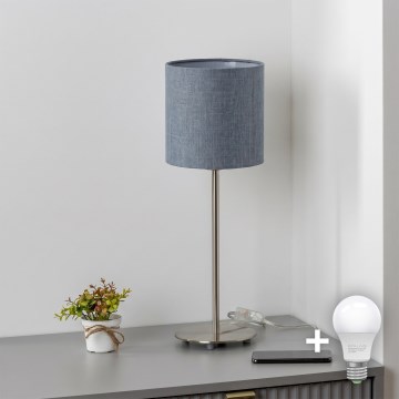 Brilagi - LED laualamp NUBILA 1xE27/60W/230V tumesinine