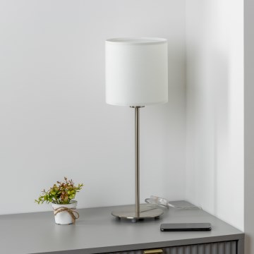 Brilagi - LED laualamp NUBILA 1xE27/60W/230V valge