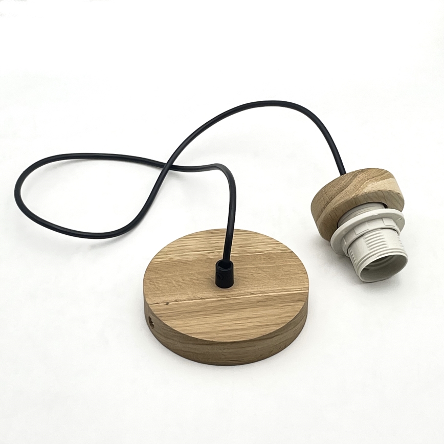 Brilagi - LED Lühter ANTHONY 1xE27/60W/230V tamm/beež