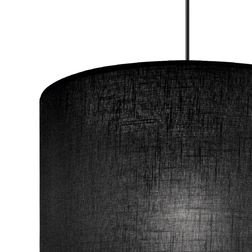 Brilagi - LED Lühter ANTHONY 1xE27/60W/230V tamm pähklipuu/must