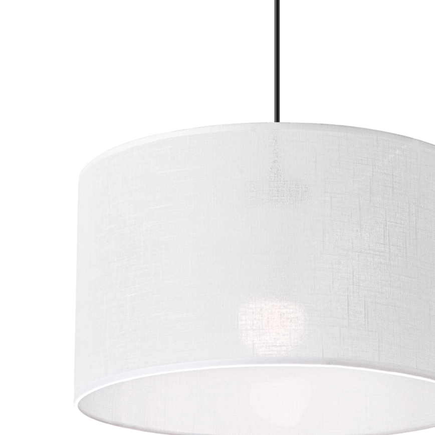 Brilagi - LED Lühter ANTHONY 1xE27/60W/230V tamm pähklipuu/valge